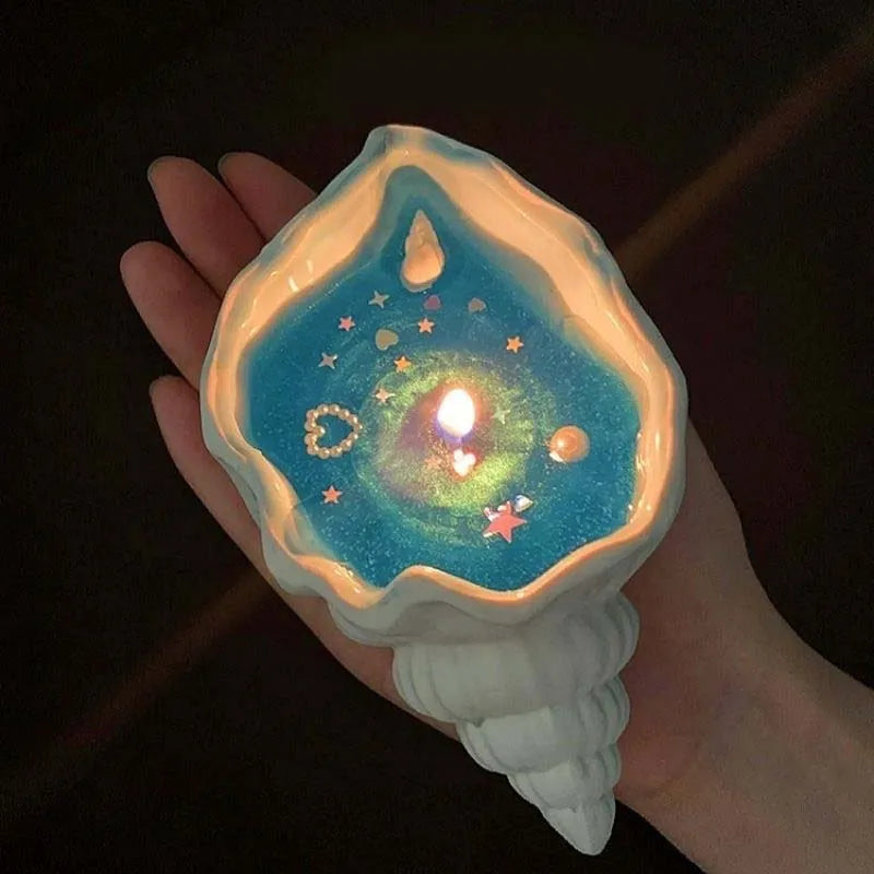 Handmade Starfish Shell Candle